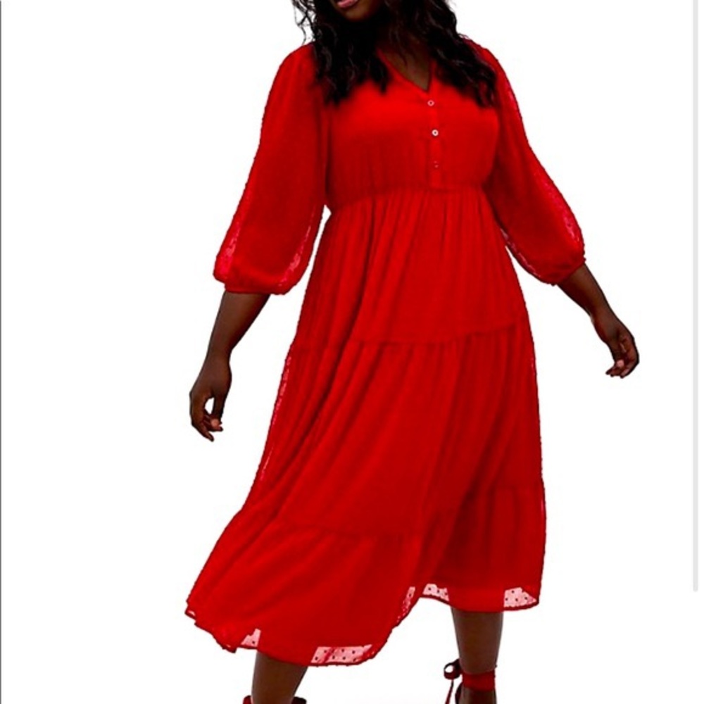 Torrid red dress